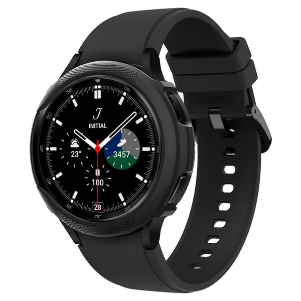 Spigen Samsung Galaxy Watch 4 Classic 42mm Cover Liquid Air Matte Black