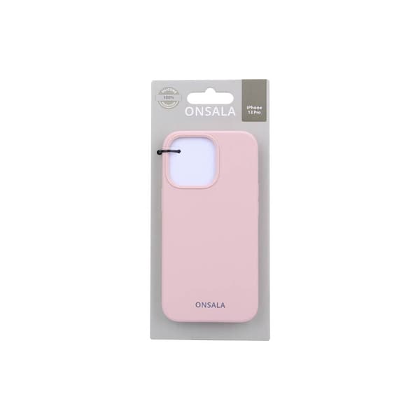 Mobildeksel Silikon Sand Pink - iPhone 13 Pro