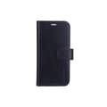 Miniatyrbillede 1 af 6: RADICOVER Strålingsbeskyttende Wallet Læder iPhone 13 Mini 2in1 Exclusive RFID Sort