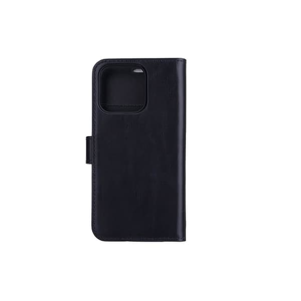 RADICOVER Strålningsskydd Mobilfodral Skinn iPhone 13 Pro 2in1 Magnetskal Svart RFID