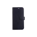 Miniatyrbillede 1 af 6: RADICOVER Strålingsbeskyttende Læder Cover iPhone 13 Pro Max 2i1 Exclusive RFID Sort