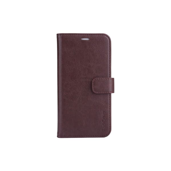 RADICOVER Strålingsbeskyttende Wallet PU iPhone 13 Flipcover RFID Brun