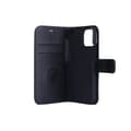 Miniatyrbillede 3 af 7: RADICOVER Strålingsbeskyttende Wallet PU iPhone 13 Mini Flipcover RFID Sort