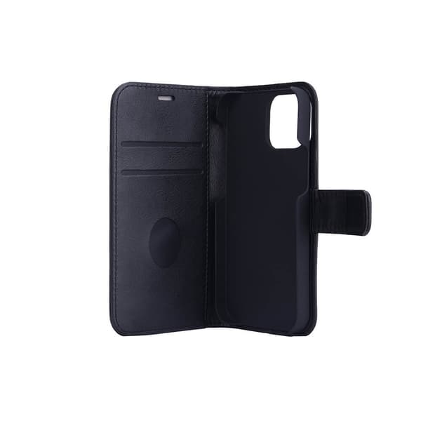 RADICOVER Strålingsbeskyttende Wallet PU iPhone 13 Mini Flipcover RFID Sort