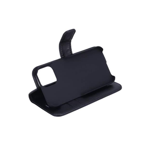 RADICOVER Strålingsbeskyttende Wallet PU iPhone 13 Mini Flipcover RFID Sort