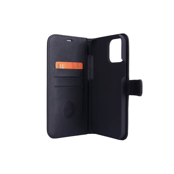 RADICOVER Strålingsbeskyttende Wallet PU iPhone 13 Pro Max Flipcover RFID Sort