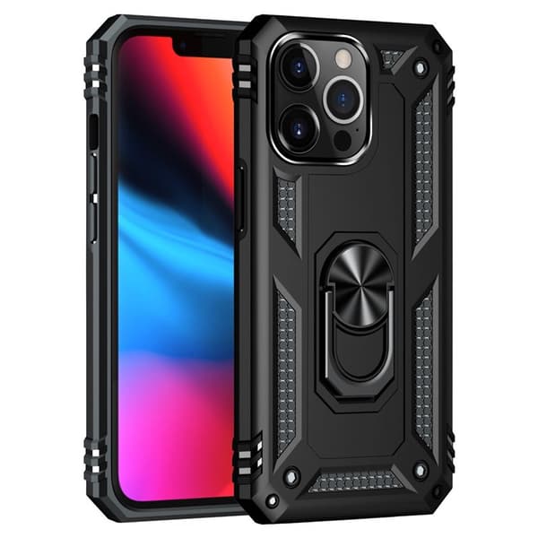 Sergeant Ring Cover Apple iPhone 13 Pro Max : farve - sort