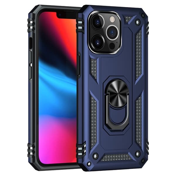 Sergeant Ring Cover Apple iPhone 13 Pro : farve - blå