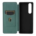 Pikkukuva 2 / 9: Xperia 1 III Flip Case -korttipaikka CarbonDreams Green