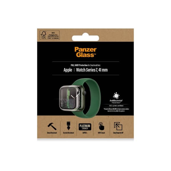 PanzerGlass Apple Watch 41mm Näytönsuoja Full Body Läpinäkyvä Kirkas
