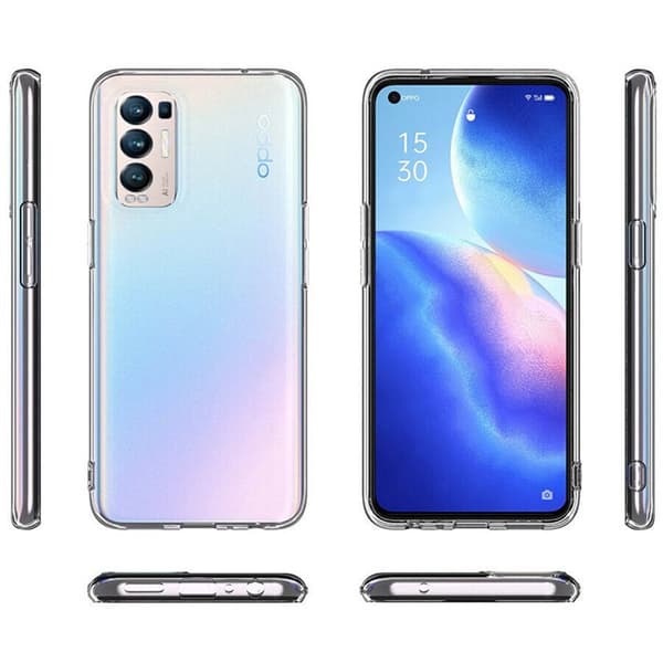 Silikone cover gennemsigtig Oppo Find X3 Neo 5G