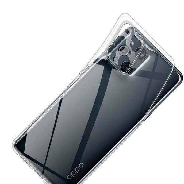 Silikonikotelo läpinäkyvä Oppo Find X3 Pro 5G