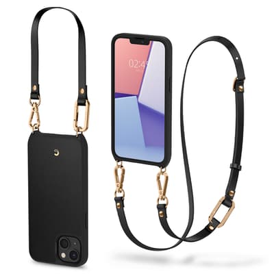 iPhone 13 Kuori Classic Charm Musta