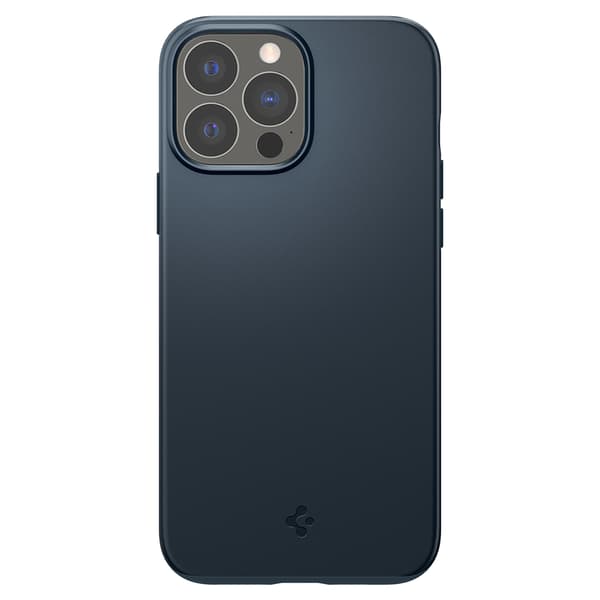 Spigen iPhone 13 Pro Max Skal Thin Fit Metal Slate