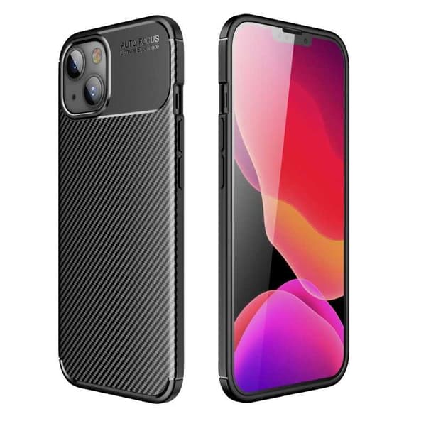 iPhone 13 Pro Shockproof Slim Cover FullCarbon V4