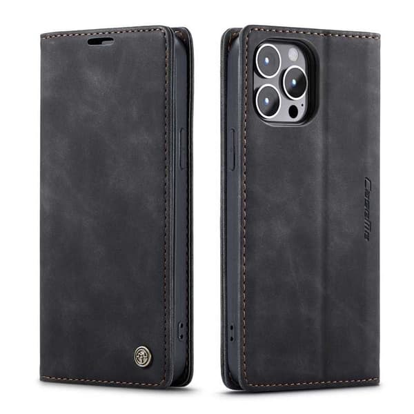 iPhone 13 Pro Exklusivt Elegant Flipfodral CaseMe 3-FACK