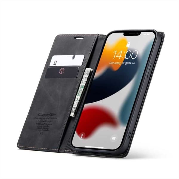 iPhone 13 Pro Exklusivt Elegant Flipfodral CaseMe 3-FACK