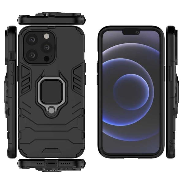 iPhone 13 Pro Max Stødsikkert cover med Ring Holder ThinArmor