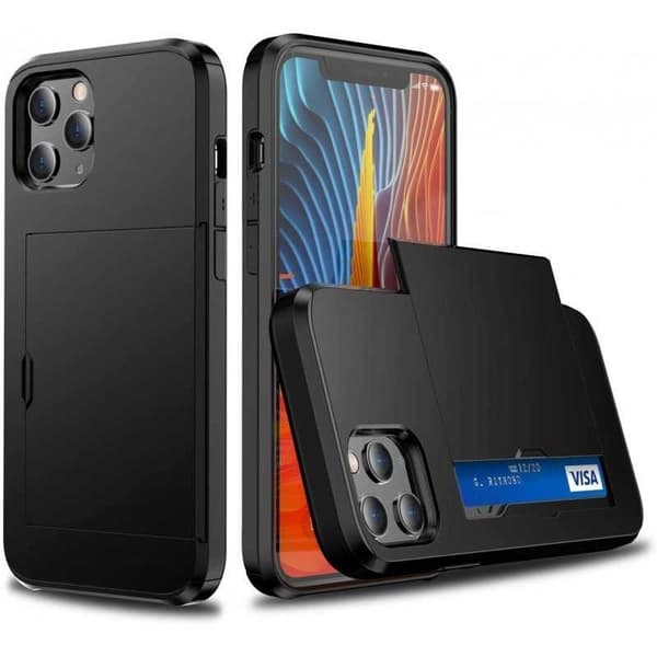 iPhone 13 Pro Max stødsikkert cover med kortrum