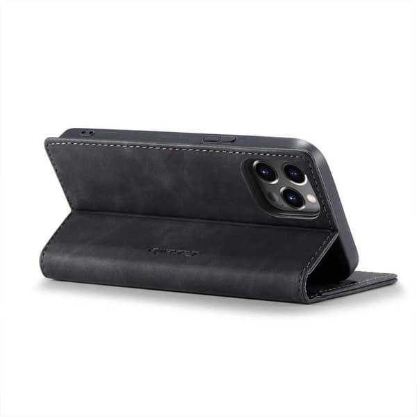 iPhone 13 Pro Max Eksklusivt Elegant Flip-etui CaseMe 3-RUMMET