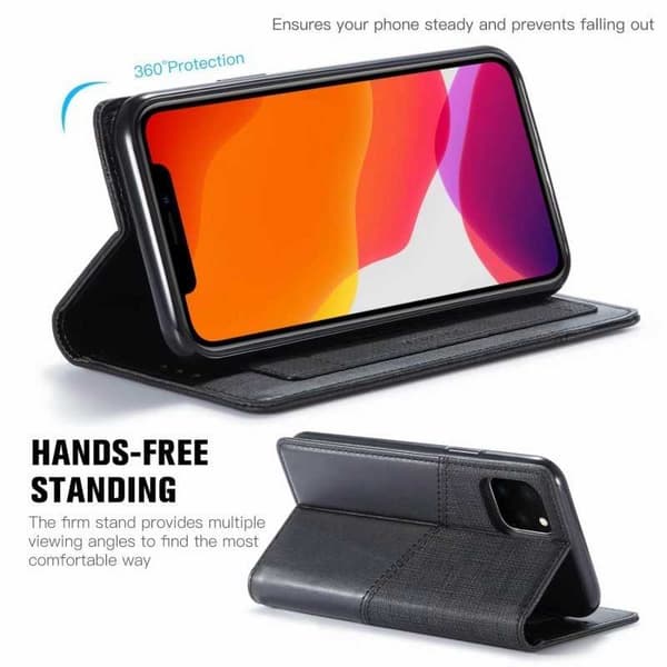 iPhone 13 Pro Max Elegant Cover i PU-læder med RFID-blok