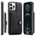 Miniatyrbillede 1 af 9: iPhone 13 Pro Max stødsikker etui med magnetisk kortholder JeeHood