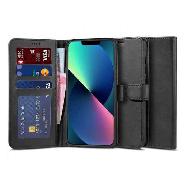 iPhone 13 Pung Etui PU Læder 4 RUMM