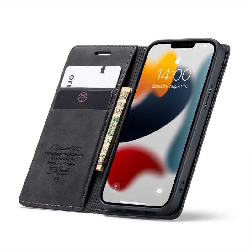 iPhone 13 Mini Exklusivt Elegant Flipfodral CaseMe 3-FACK
