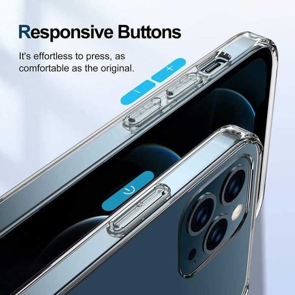 iPhone 13 Mini Transparent Stötdämpande Skal MagSafe-Kompatibelt