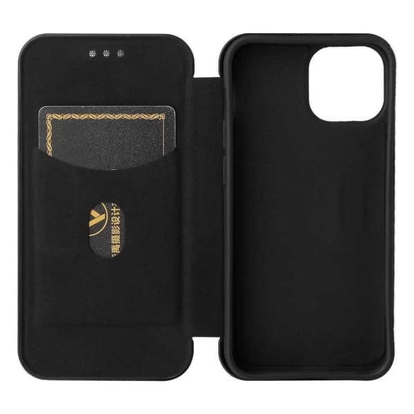 iPhone 13 Flip cover Kortrum CarbonDreams