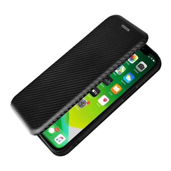 iPhone 13 Flip cover Kortrum CarbonDreams