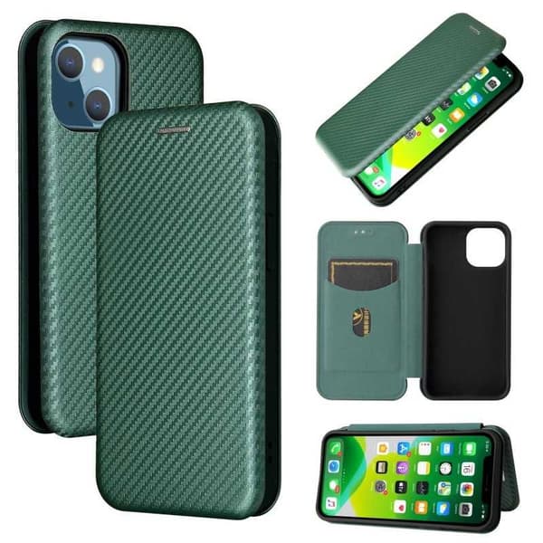 iPhone 13 Flip cover Kortrum CarbonDreams