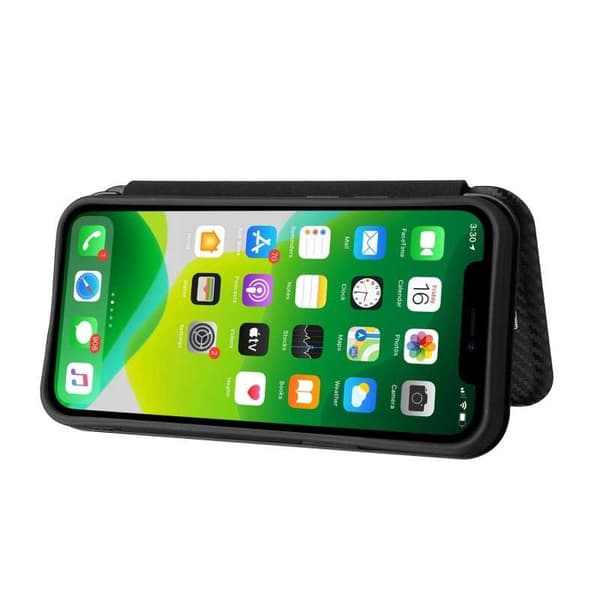 iPhone 13 Flip cover Kortrum CarbonDreams