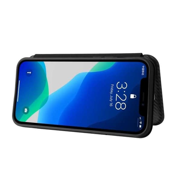 iPhone 13 Pro Max Flip Case Kortrum CarbonDreams