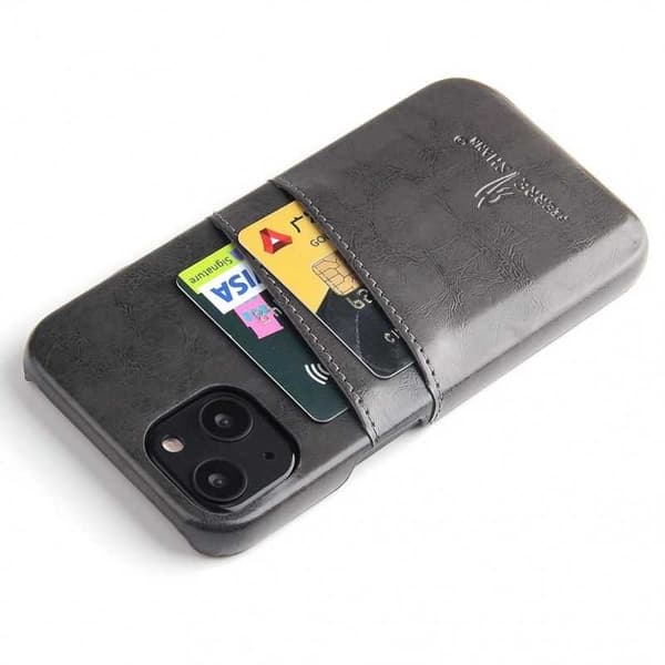 iPhone 13 Mini Shock Absorbing Card Holder Retro