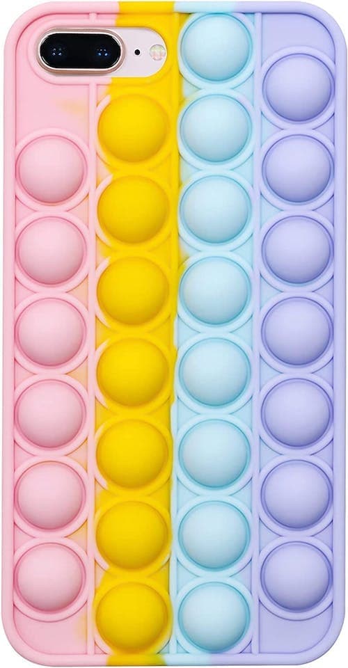 Pop It Fidget MultiColor Case til iPhone 7 / 8 Plus