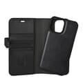 Miniatyrbillede 4 af 5: Wallet Læder Til 3 kort iPhone 13 Pro Max Sort