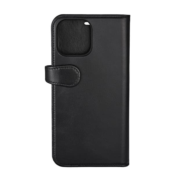 Wallet Læder Til 3 kort iPhone 13 Pro Max Sort