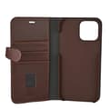 Miniatyrbillede 3 af 5: Wallet Læder Til 3 kort iPhone 13 Pro Max Brun