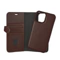 Miniatyrbillede 4 af 5: Wallet Læder Til 3 kort iPhone 13 Pro Max Brun