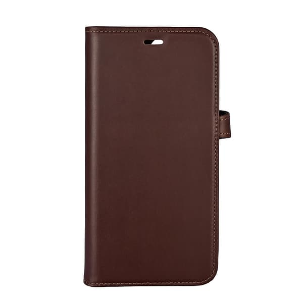 Wallet Læder Til 3 kort iPhone 13 Pro Max Brun