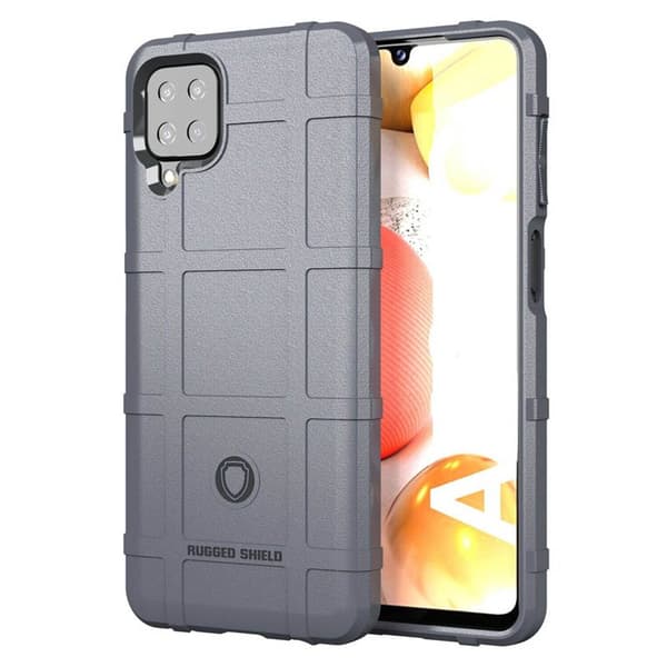 Rugged Shield cover Samsung Galaxy A12 : farve - Grå