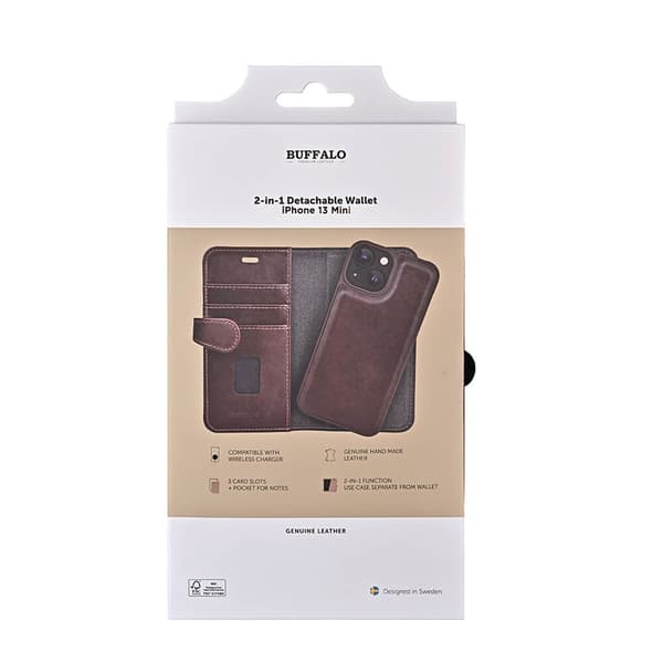 BUFFALO Mobilfodral Brun iPhone 13  Mini