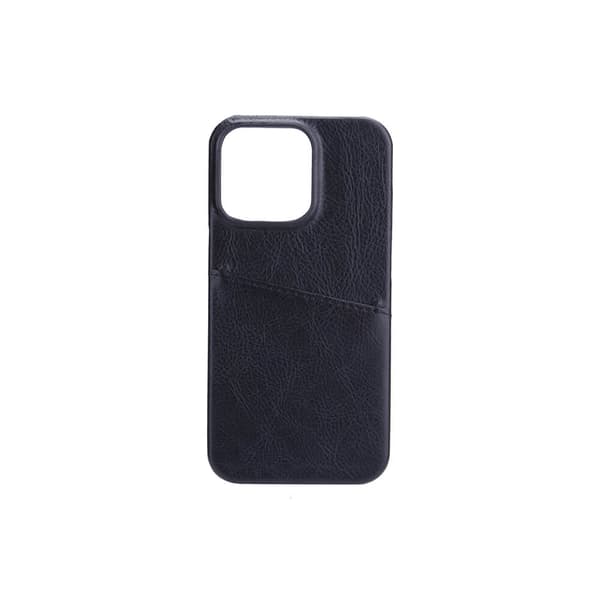 Onsala iPhone 13 Pro Kuori Korttitaskulla Musta