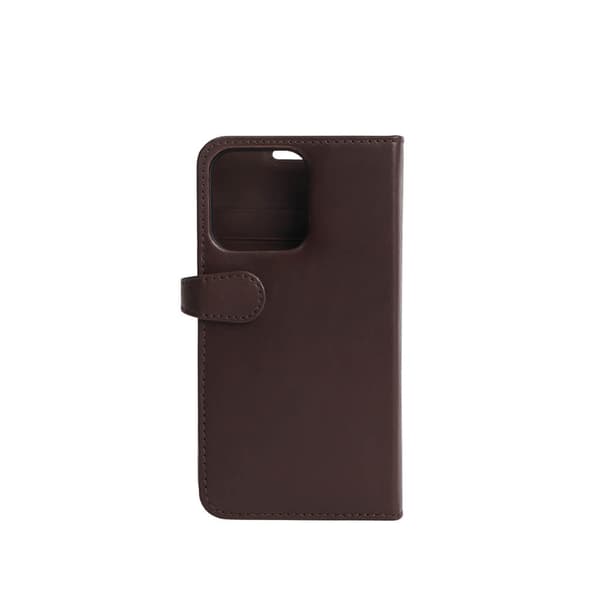 Buffalo iPhone 13 Pro Etui Buffalo Avtakbart Deksel Brun