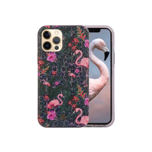 dbramante1928 iPhone 13 Pro Cover Capri Tropical Flamingo