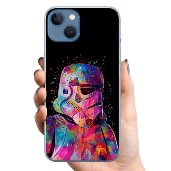 Apple iPhone 13 TPU Mobilcover Star Wars Stormtrooper