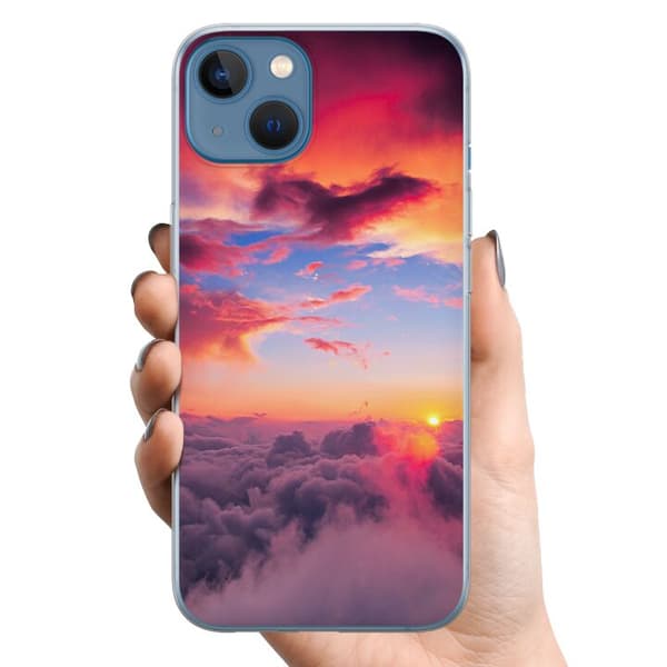 Apple iPhone 13 TPU Matkapuhelimen kuori Pilvi