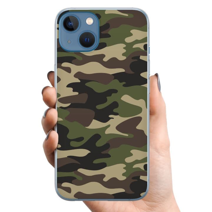 Apple iPhone 13 TPU Mobilskal Militär