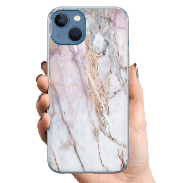 Apple iPhone 13 TPU Mobilskal Marmor